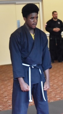 Junior Instructor Leader Marcus Campbell - Junior Black Belt